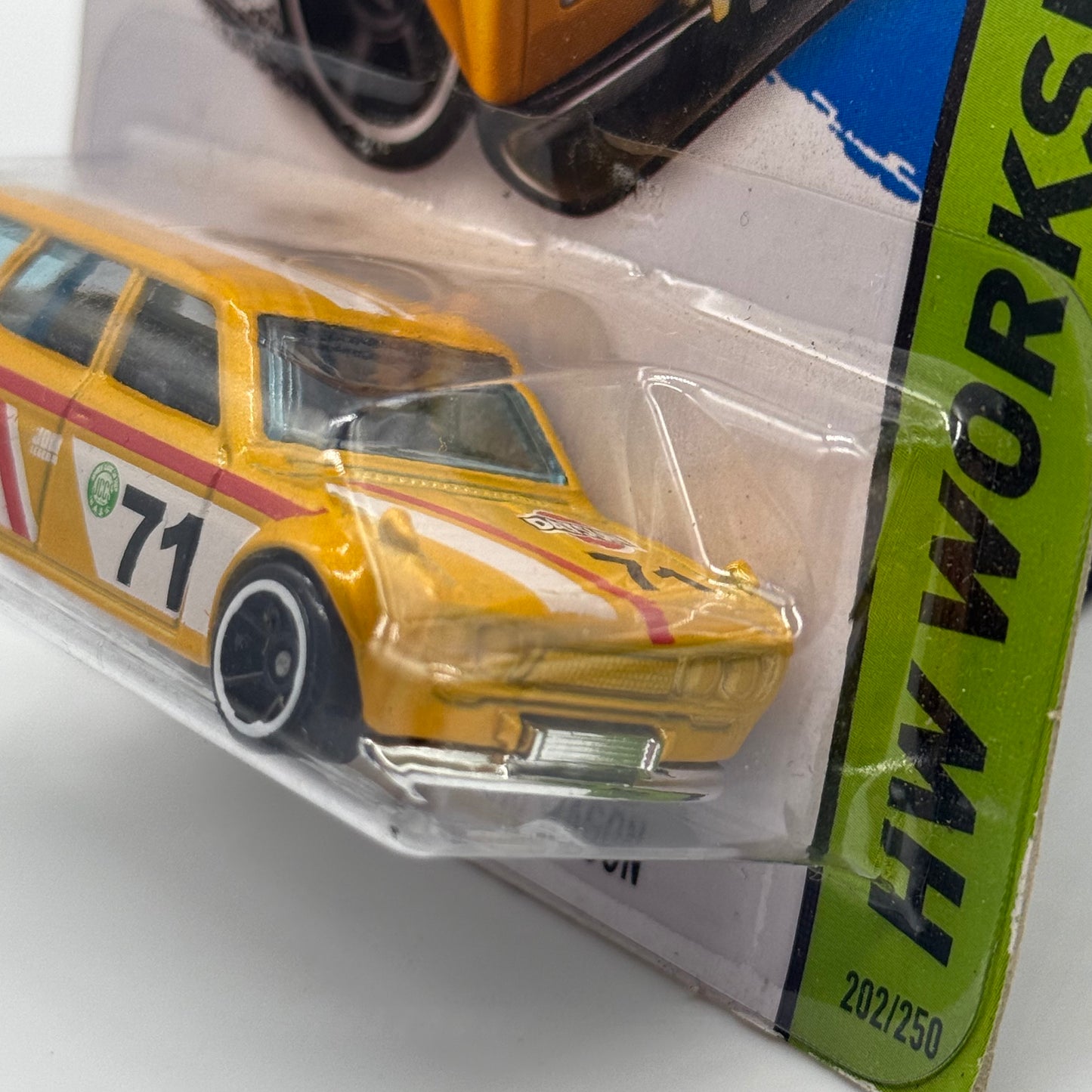 ‘71 Datsun Bluebird 510 Wagon HW Workshop Hotwheels Mainline 202/250 1:64 (2013)