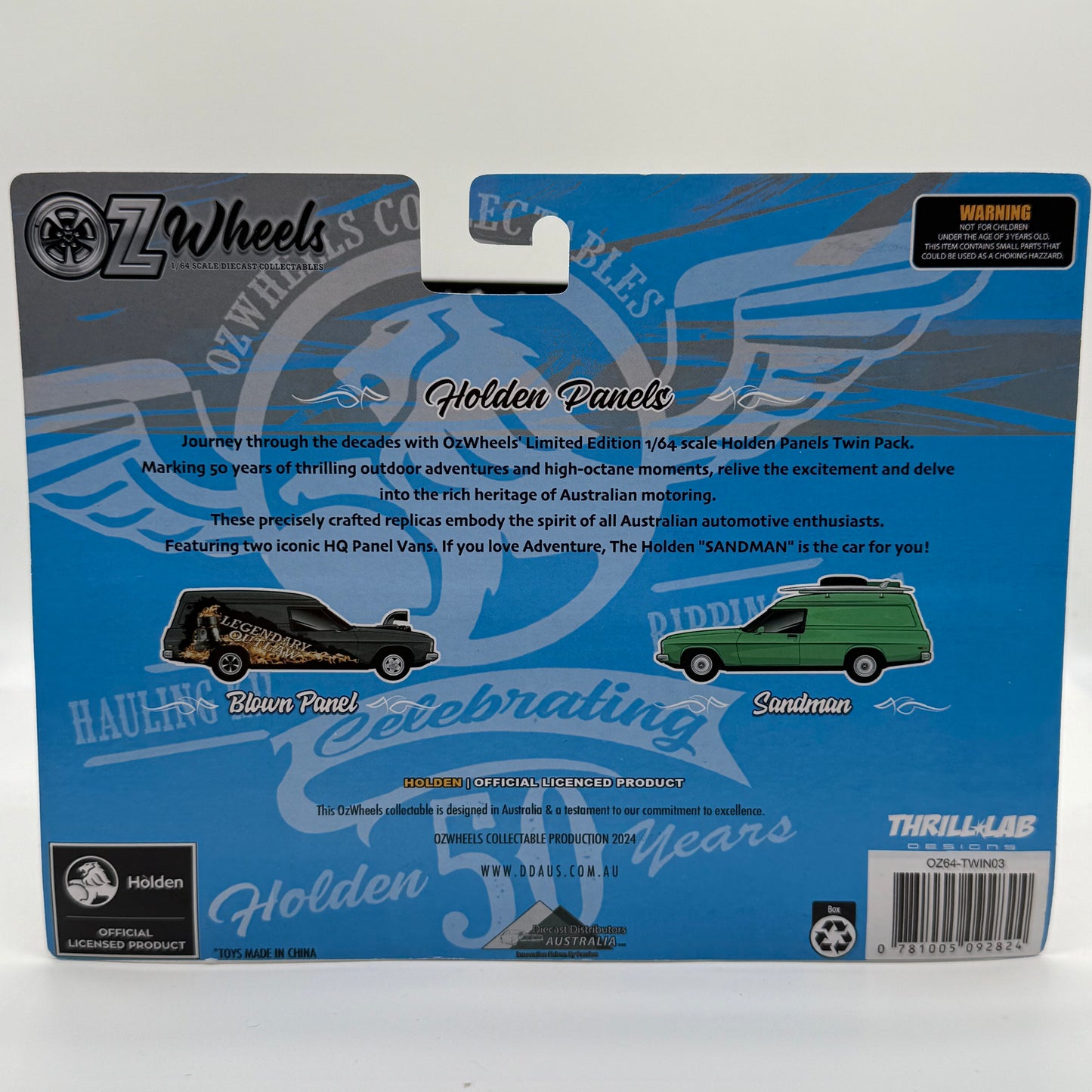 Holden Panel Vans Twin Pack - SERIES ONE LIMITED EDITION OZWHEELS