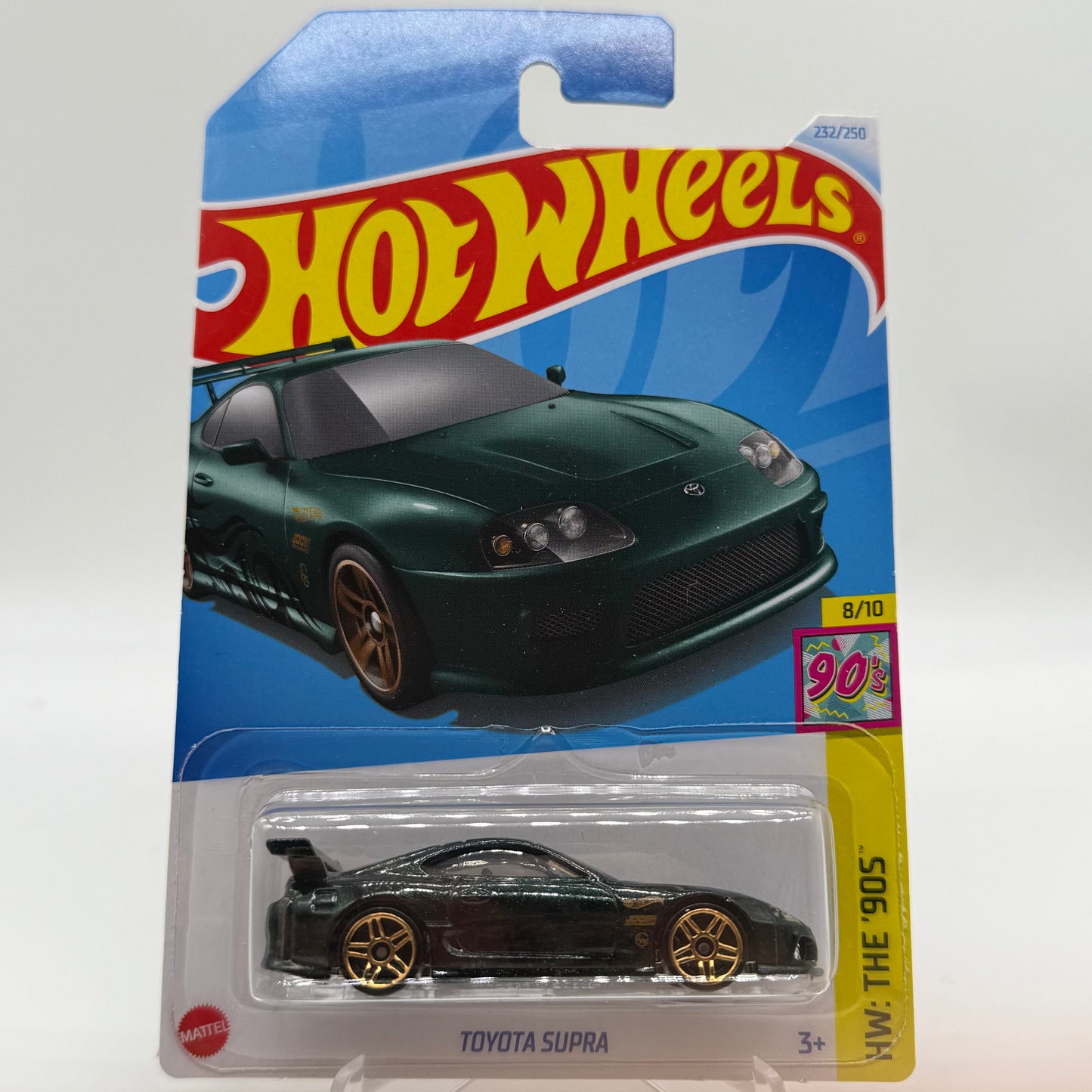 Toyota Supra HW: The 90s 8/10 Hotwheels Mainline 232/250