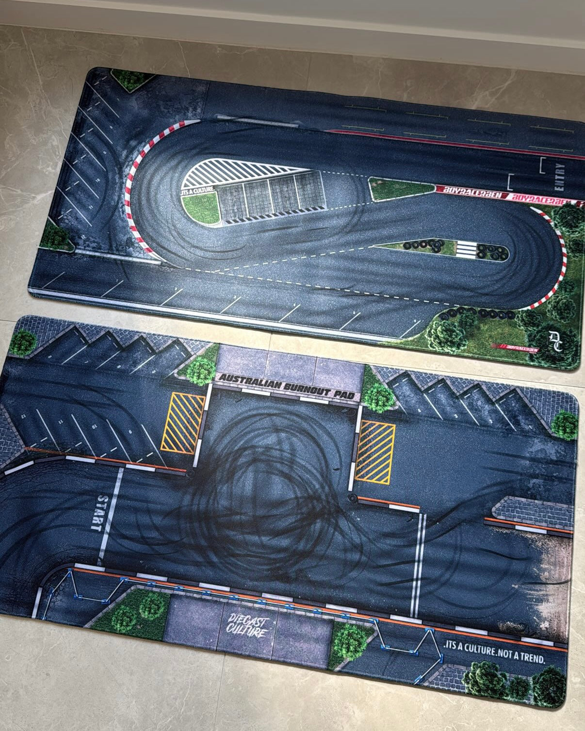 (Pre-order) AUSTRALIAN BURNOUT PAD - DIORAMA MAT 90cm x 45cm ELITE RANGE