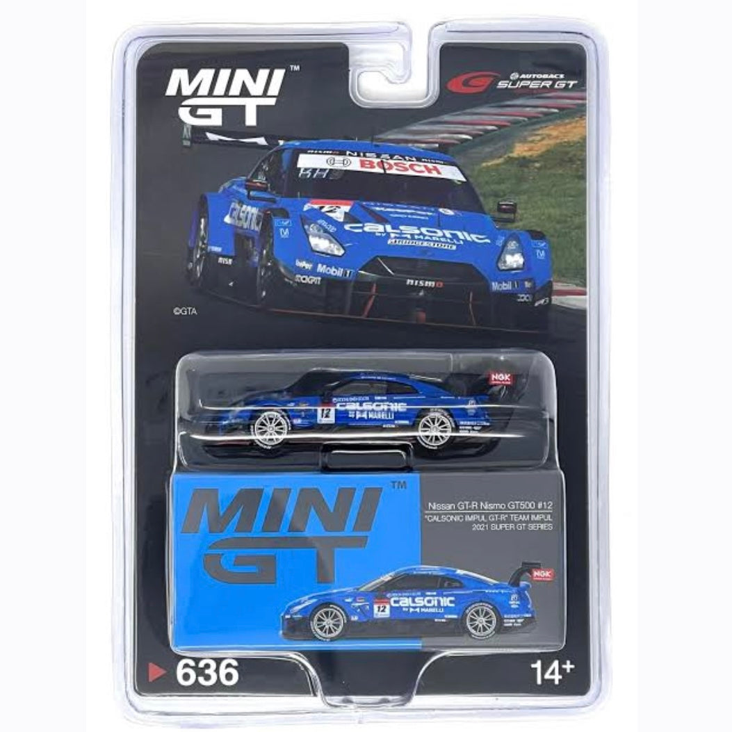 NISSAN GT-R R35 NISMO GT500 2021 SUPER GT SERIES #12 TEAM IMPUL MINI GT 1:64