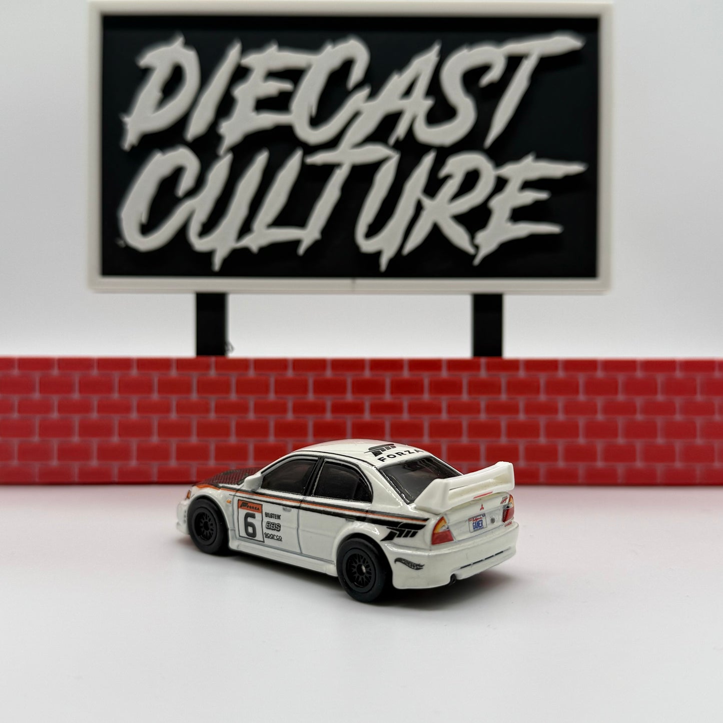 2000 Mitsubishi Lancer Evolution VI *Loose* Hotwheels Premium