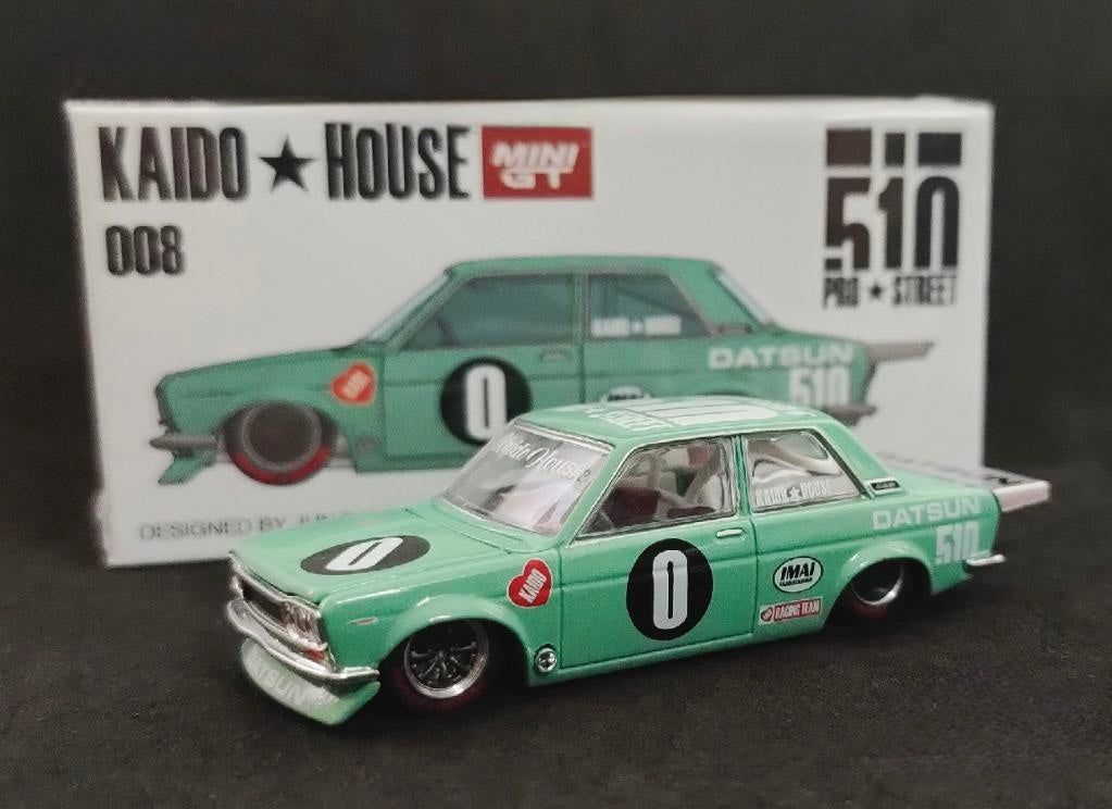 *Open-box* Kaido GT Datsun 510 Pro Street Mijo Exclusive (GREEN) 008