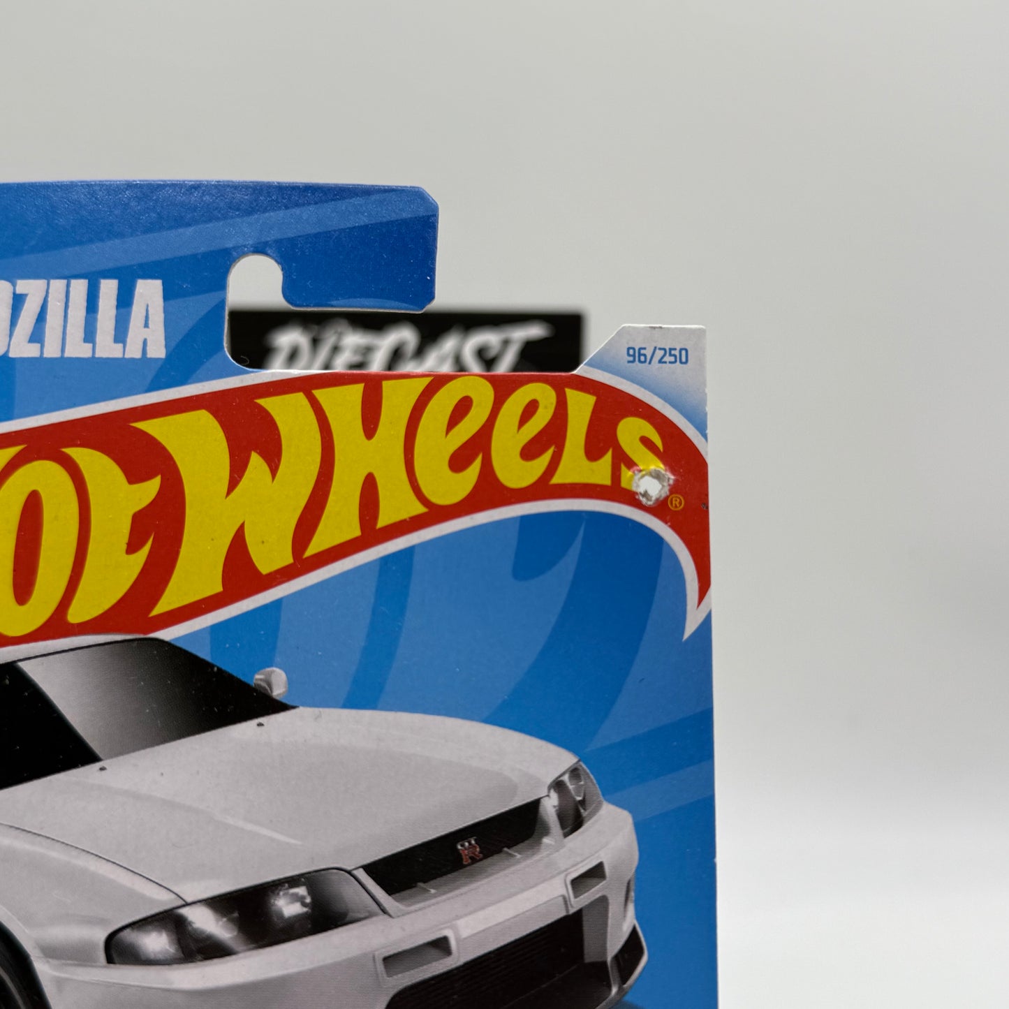 Nissan Skyline GTR BNR33 - HW J Imports 5/10 Hotwheels Mainline 96/250 *DAMAGED CARD*