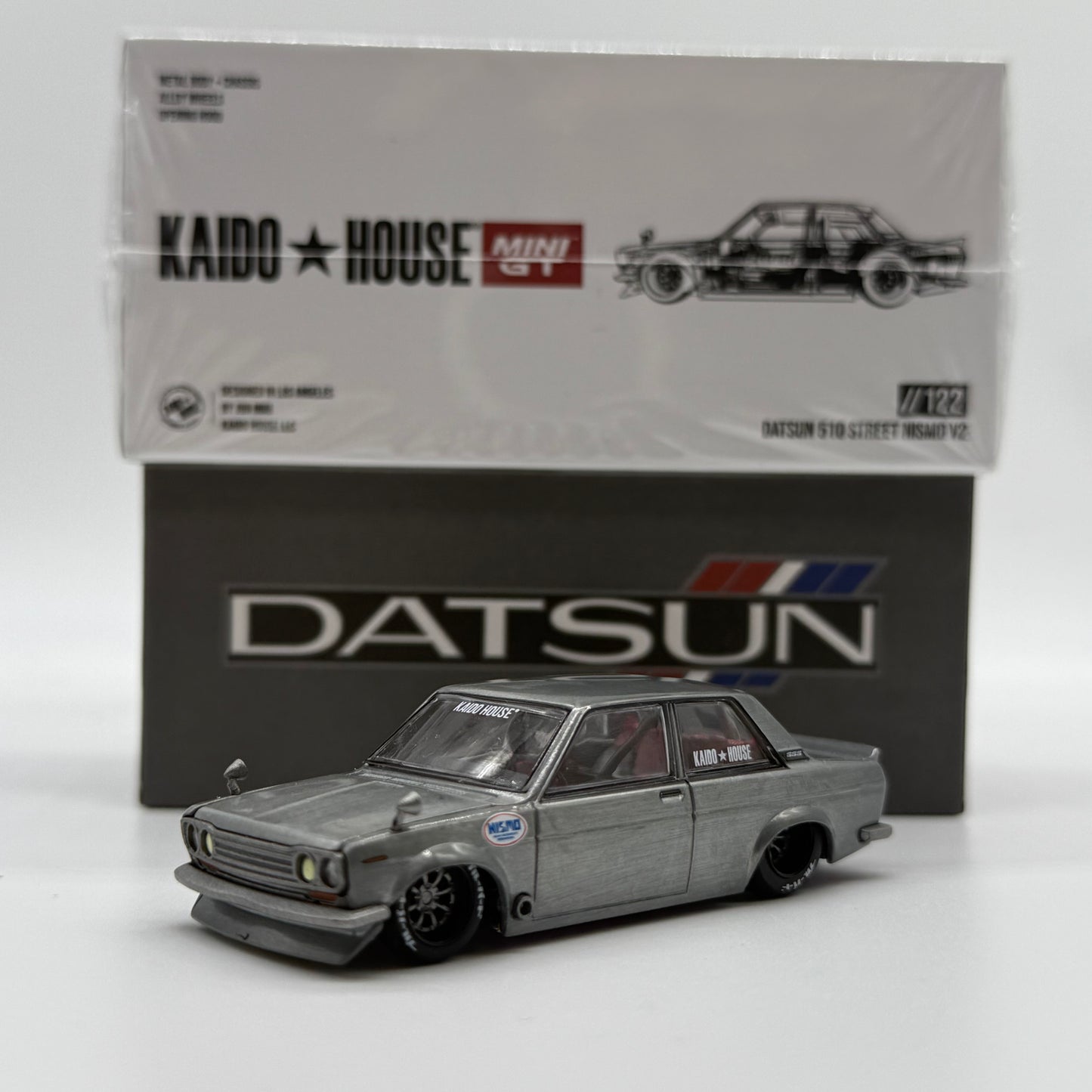 Datsun 510 Street Nismo V2 //122 *RAW CHASE* Kaido House x MiniGT