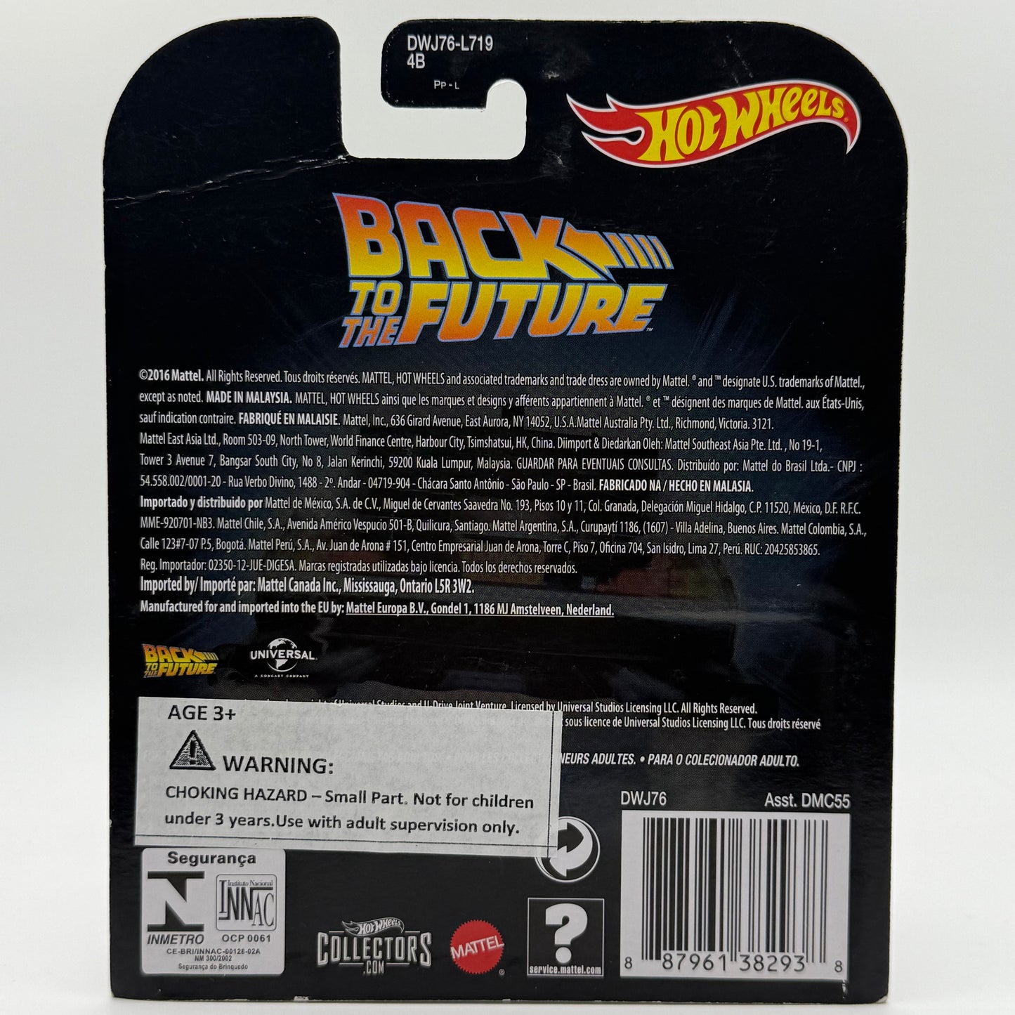 Back to the Future - Hotwheels Premium Movie Series *Check Condition*