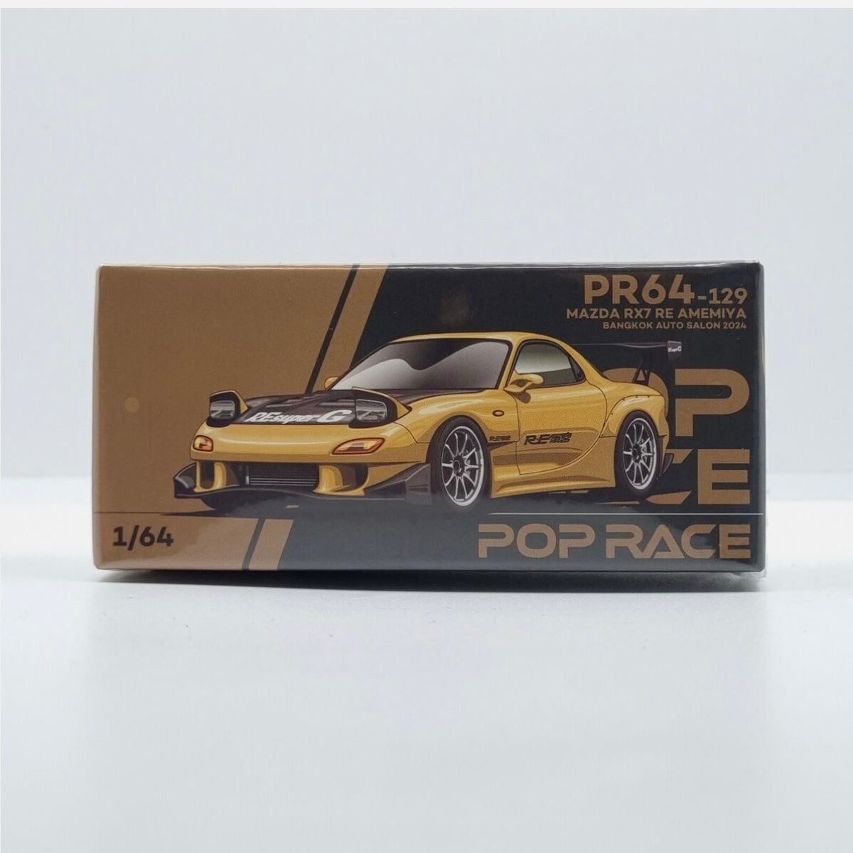 Mazda FD RX7 RE AMEMIYA EXCLUSIVE BANGKOK AUTO SALON 2024 PR64-129 POP RACE