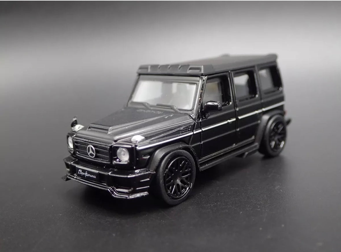 MERCEDES BENZ AMG G 63 G WAGON LIBERTY WALK LBWK 1:64 SCALE DIECAST MODEL CAR