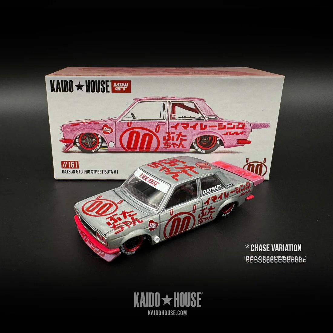 Datsun Pro Street BUTA V1 *CHASE Variant* Kaido House x Mini GT