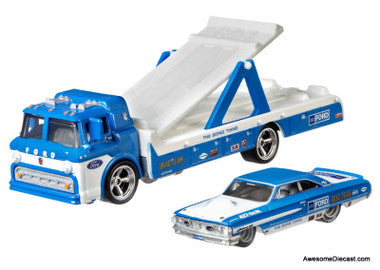 Hotwheels Premium Team Transport #15 - Custom '64 Galaxie 500 / Ford C-800