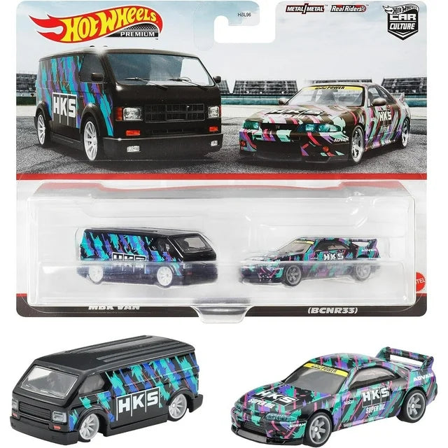 Hot Wheels Premium 2 pack HKS 1:64