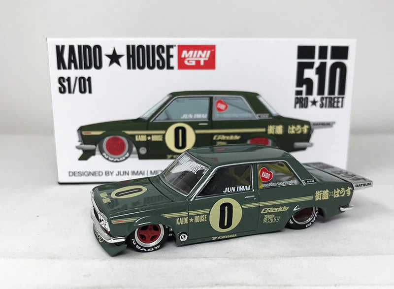 *Open-box* Kaido GT Datsun 510 Pro Street (GREEN) S1/01