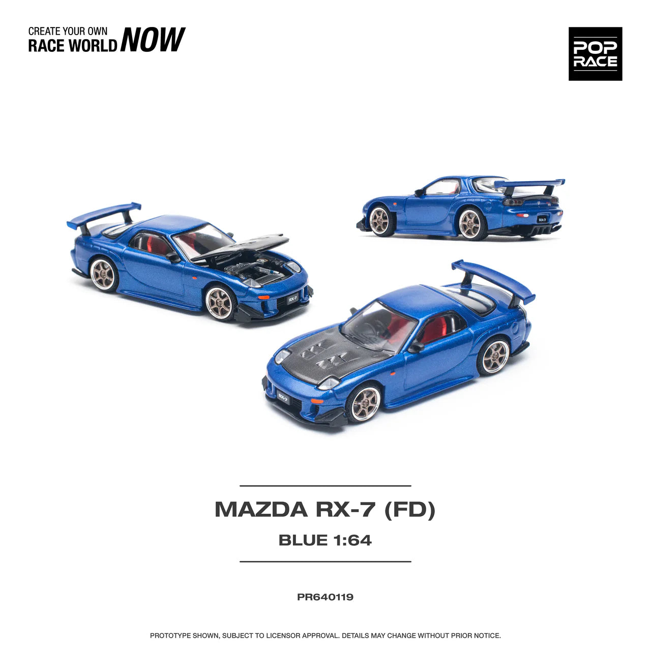 IGNITION MODEL 1/18 Mazda Rx-7 (Fd3s) Re Amemiya Light Blue 2231 Avec IGNITION MODEL 1/18 Mazda Rx-7 (Fd3s) Re Amemiya Light Blue 2231 Avec