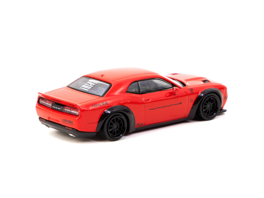 DODGE CHALLENGER SRT HELLCAT LB-WORKS (RED) TARMAC WORKS