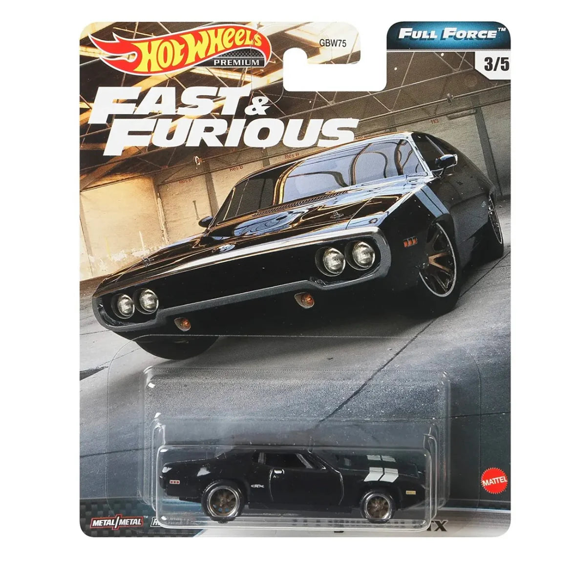 Fast & Furious FULL FORCE 5 Pack Box Set *not sealed* HOTWHEELS PREMIUM Boxed Set