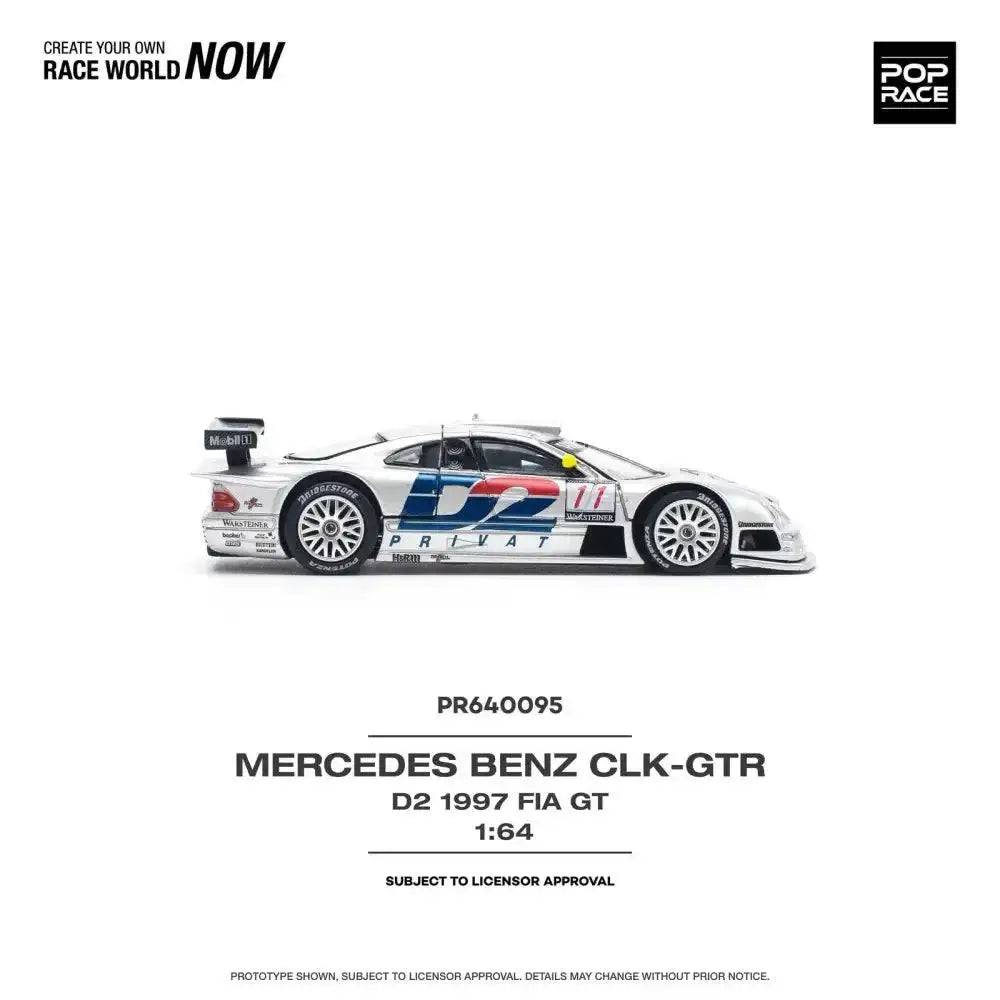 Mercedes-Benz CLK AMG GTR - 1997 FIA GT D2 Privat Pop Race 1:64