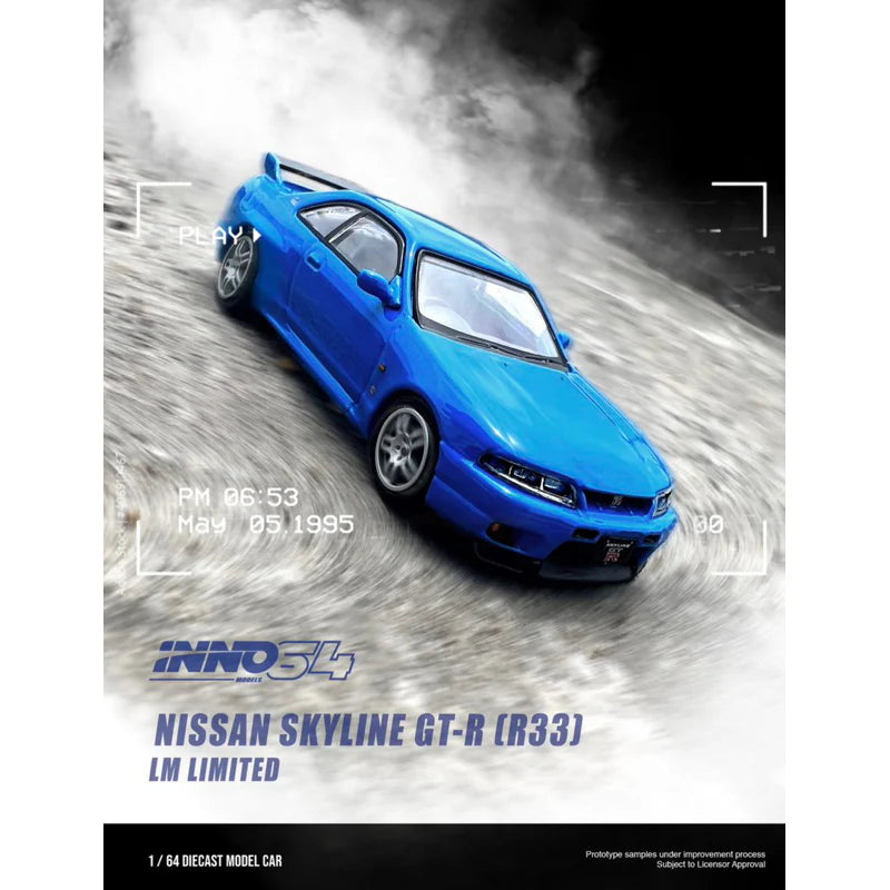 Nissan Skyline R33 GTR LM Limited - INNO 64