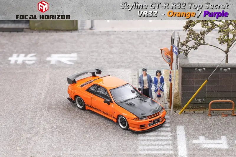Nissan Skyline GT-R 3rd generation R32 (Orange) - Focal Horizon Limited to 999pcs