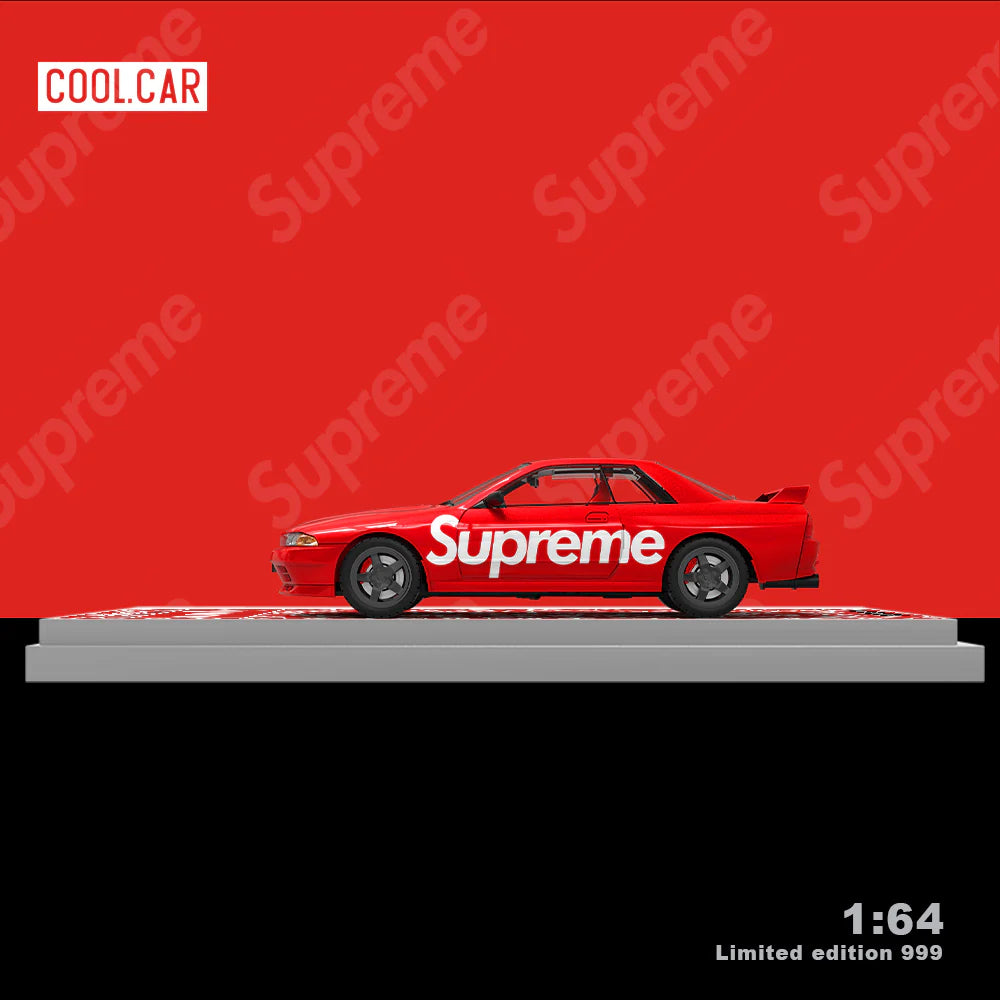Nissan Skyline GTR R32 SUPREME LIVERY Limited Edition COOL CAR 1:64