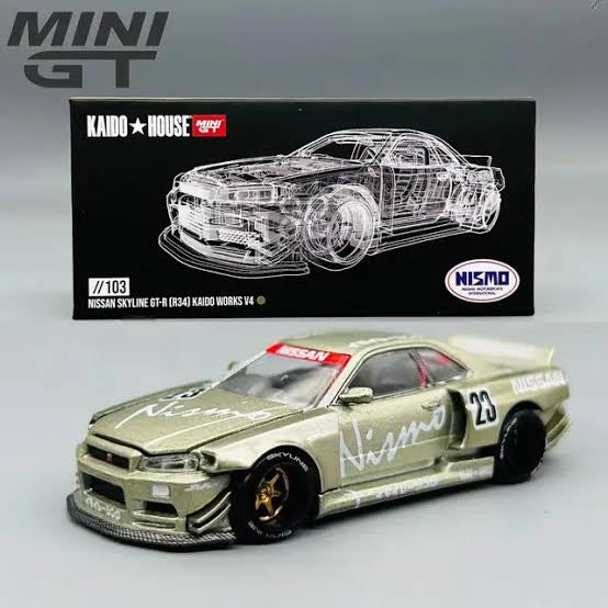 NISSAN SKYLINE GT-R (R34) NISMO WORKS V4 //103 Sealed KAIDO☆HOUSE