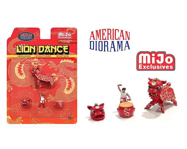 Lion Dance - American Diorama 1/64
