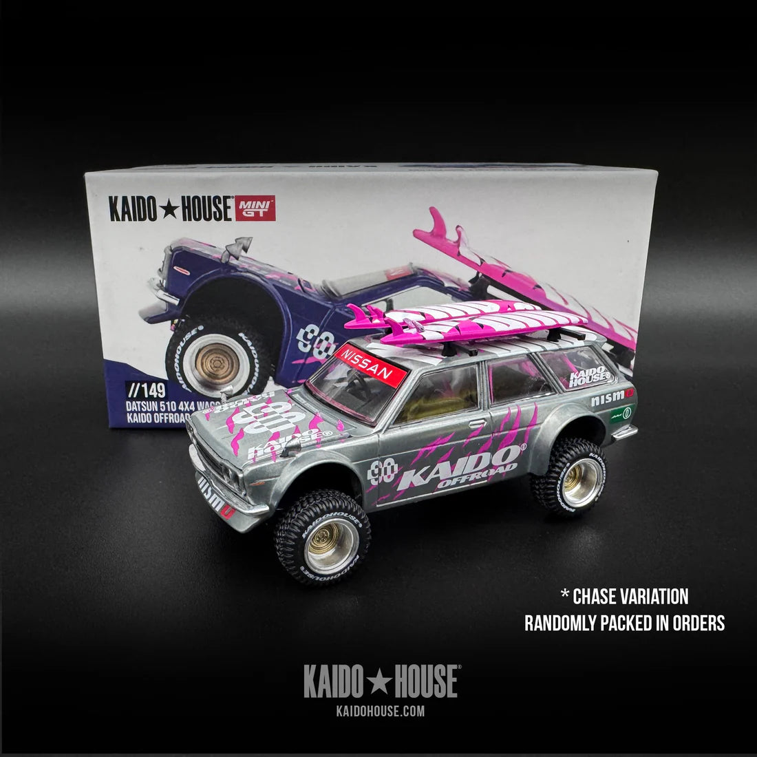 Kaido GT Datsun 510 4x4 Kaido Off Road V2 - Kaido House x MiniGT