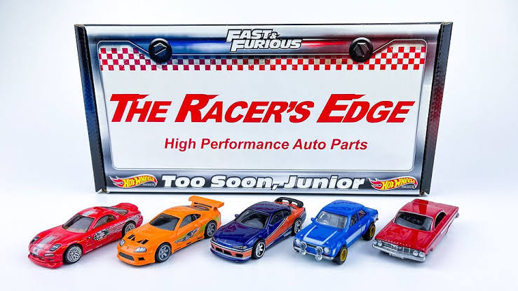 Fast & Furious THE RACER'S EDGE New & Sealed Hot Wheels Premium Boxed Set