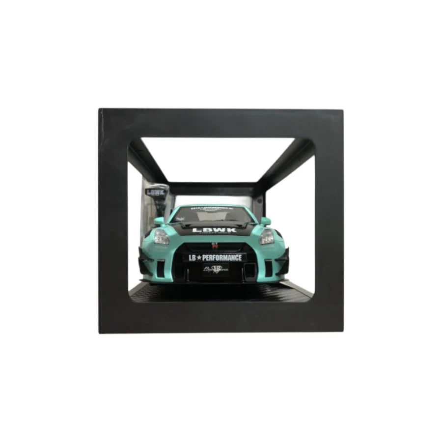 1:18 NISSAN GT-R R35 LIBERTY WALK (TURQUOISE/WHITE) JADA: PINK SLIPS