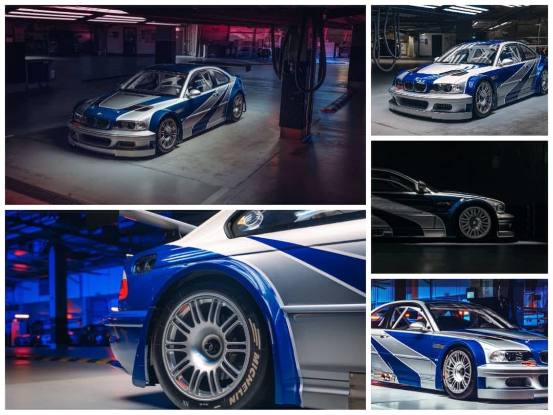 (PRE-ORDER) BMW M3 GTR (NFS) Diecast – Openable Hood (Oct/NOV2025) MJ Model 1:64