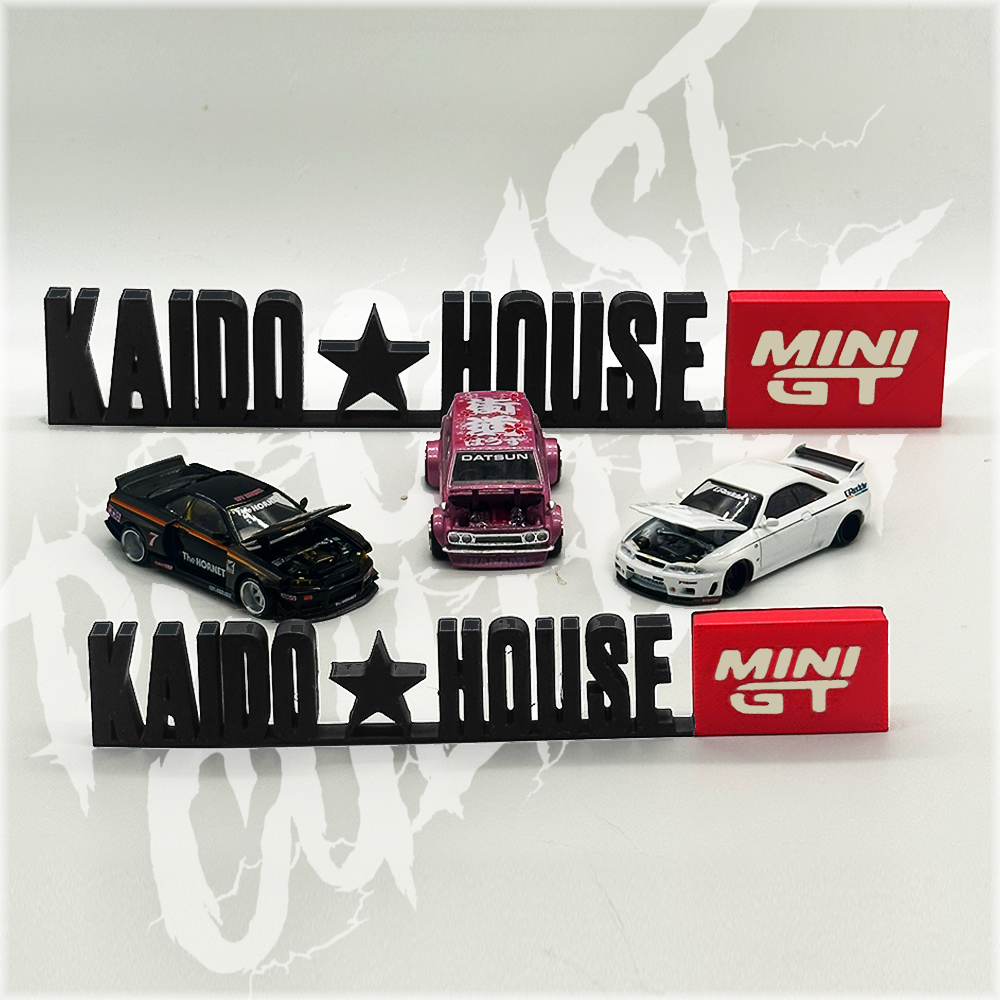KAIDO HOUSE LOGO DISPLAY – Diecast Culture KAIDO HOUSE LOGO DISPLAY – Diecast Culture