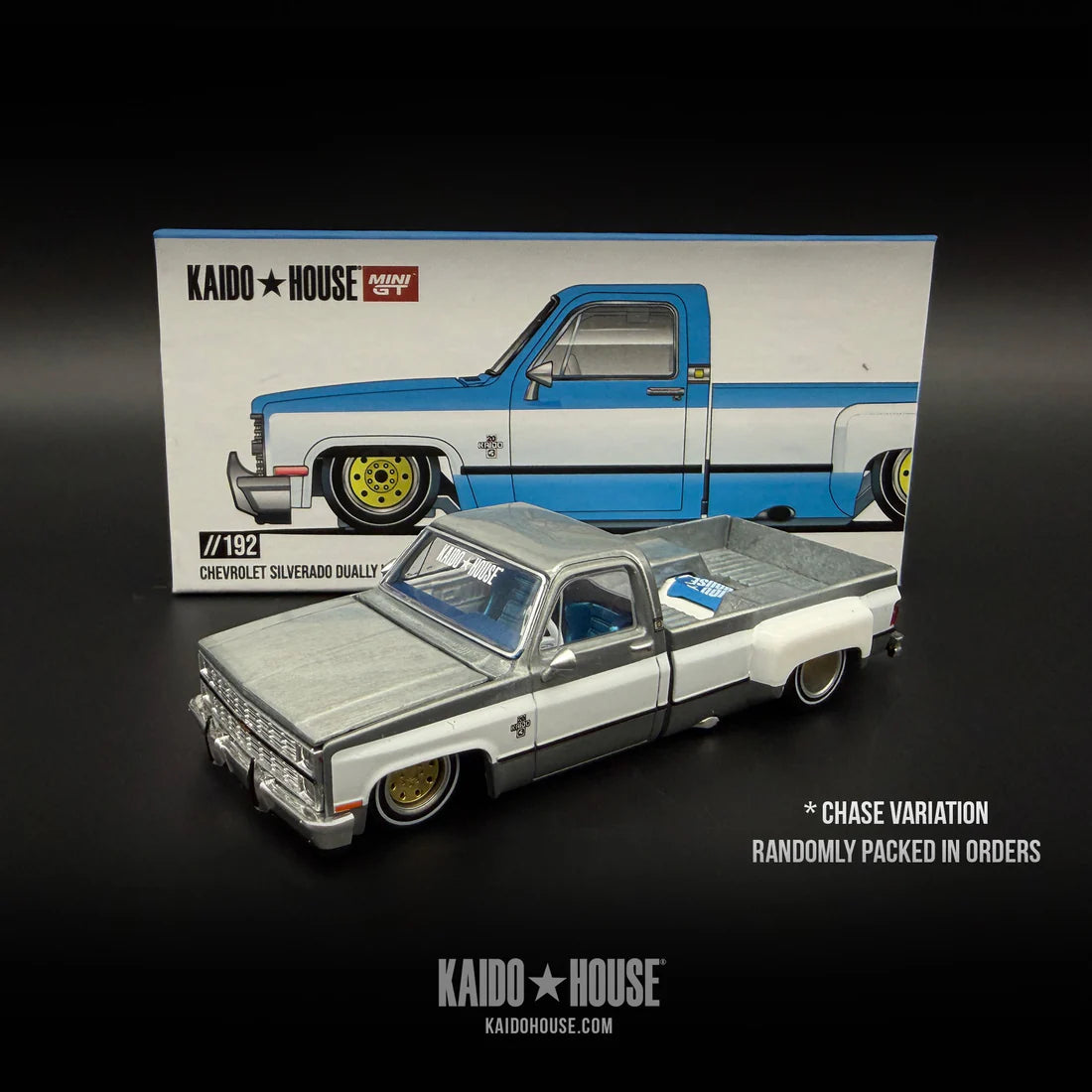 Chevrolet Silverado Dually Vintage Spec V1 - Kaido House MiniGT