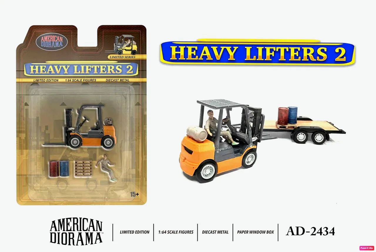 Heavy Lifters 2 - American Diorama 1:64 Figure Set