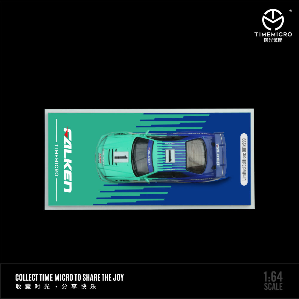Nissan GTR34 FALKEN - *Limited to 999pcs* TimeMicro 1:64