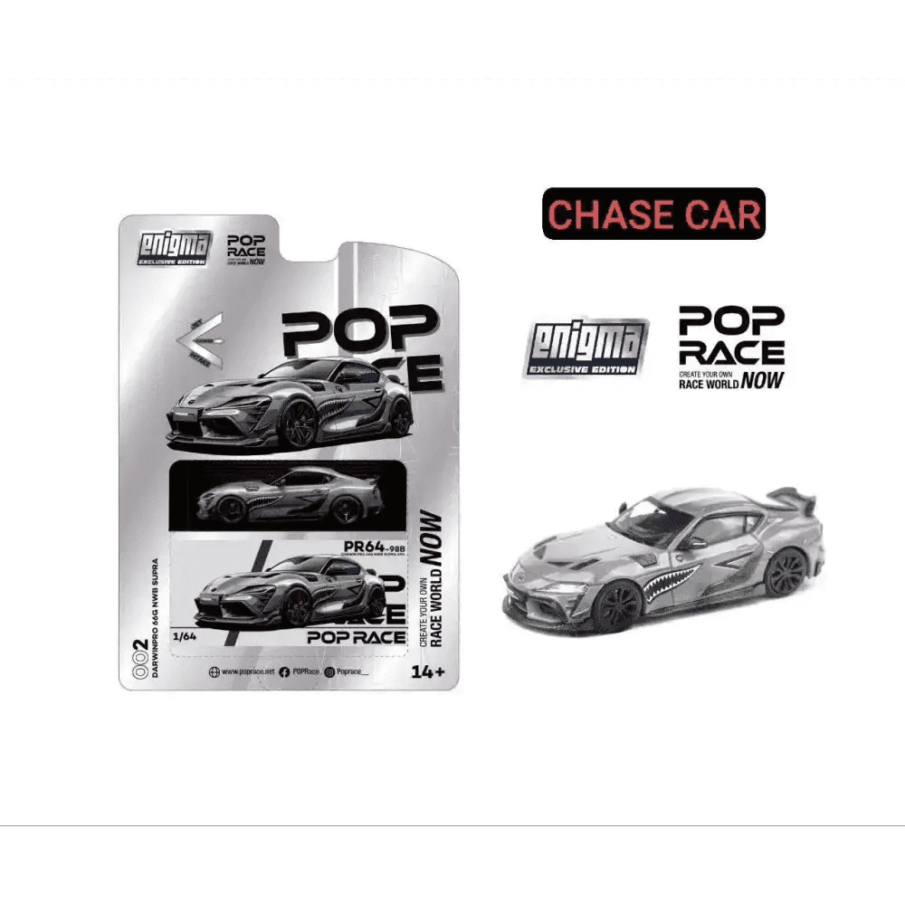 Toyota Supra DARWIN PRO 66G NWB - Pop Race x Enigma 1:64