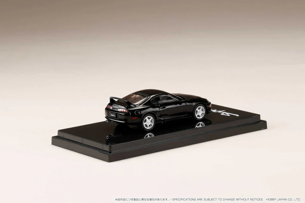 TOYOTA SUPRA RZ (A80) BLACK HOBBY JAPAN 1:64