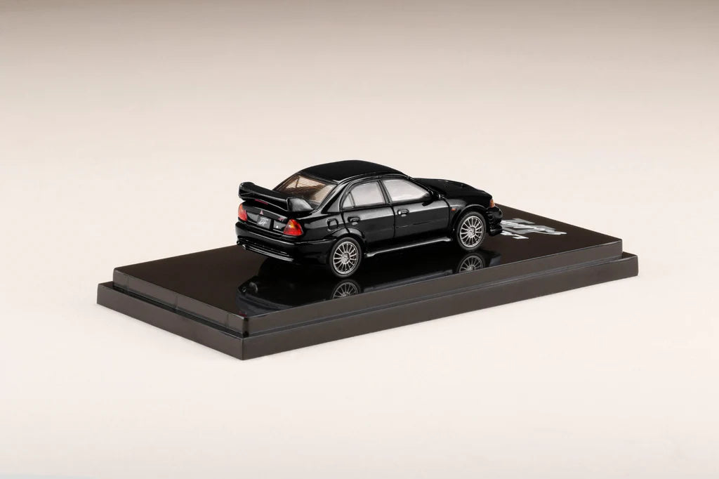 MITSUBISHI LANCER EVO 6 (CP9A) PYRENEES BLACK HOBBY JAPAN 1:64