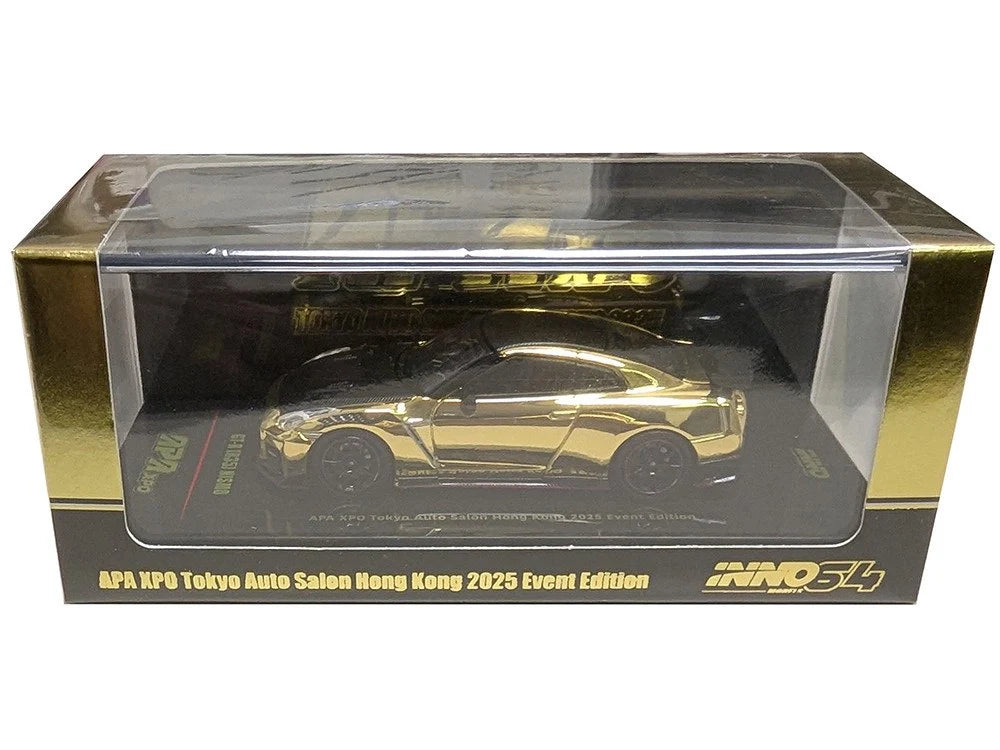 NISSAN R35 GTR NISMO (CHROME GOLD) - INNO64 APA XPO TOKYO EXPO 2026