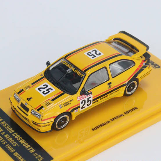 FORD SIERRA RS500 #25 BENSON & HEDGES Bathurst 1000 Tooheys 1988 Winner AUSTRALIA SPECIAL EDITION - INNO64 1:64