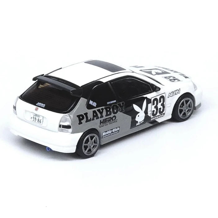 HONDA CIVIC TYPR-R (EK9) "PLAYBOY" Livery - Inno64 1:64