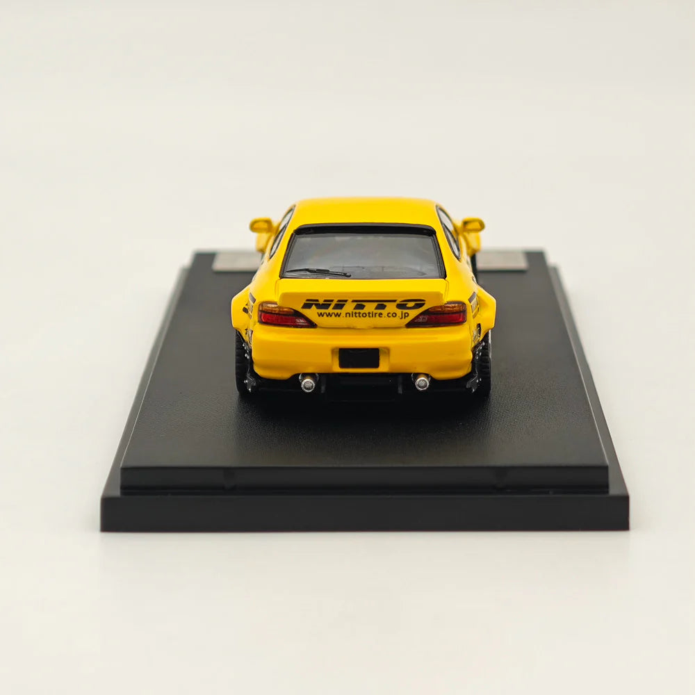 Nissan Silvia S15 Pandem Rocket Bunny (Yellow) - 1/64 SW