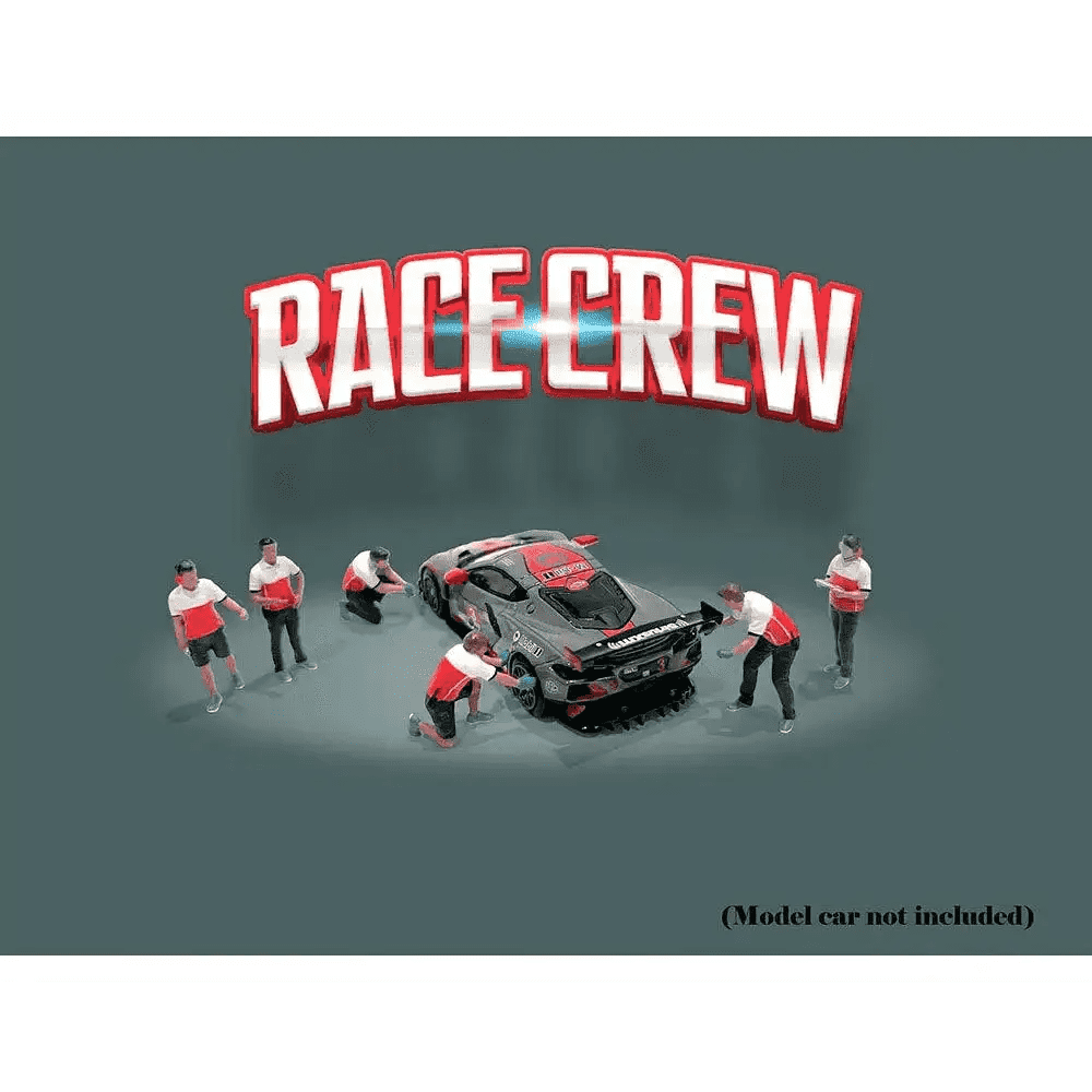 Race Crew Figures - American Diorama 1:64