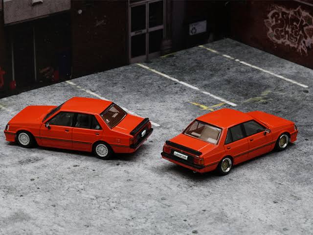 MITSUBISHI LANCER EX2000 TURBO (RED) BM CREATIONS 1:64
