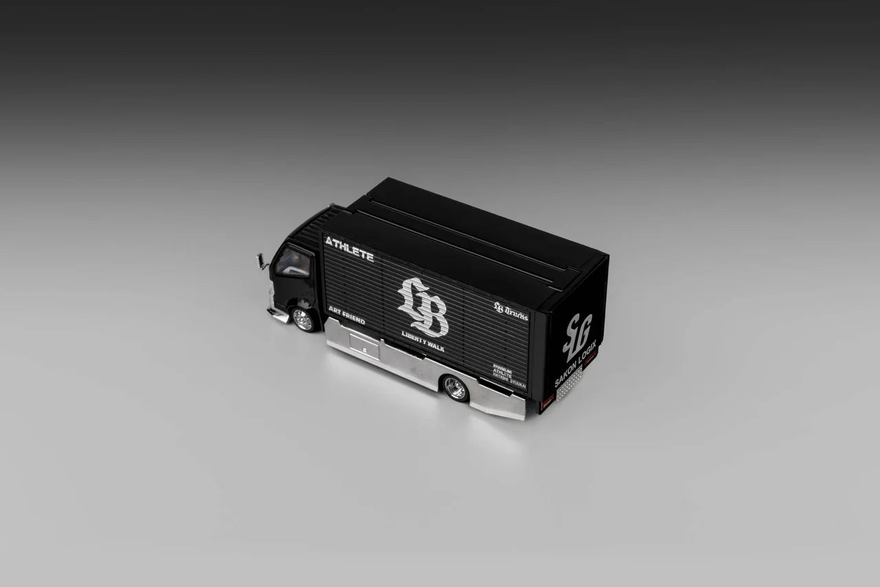 Custom Wing Truck LIBERTY WALK ALL IN TUNING EXCLUSIVE - Micro Turbo 1:64