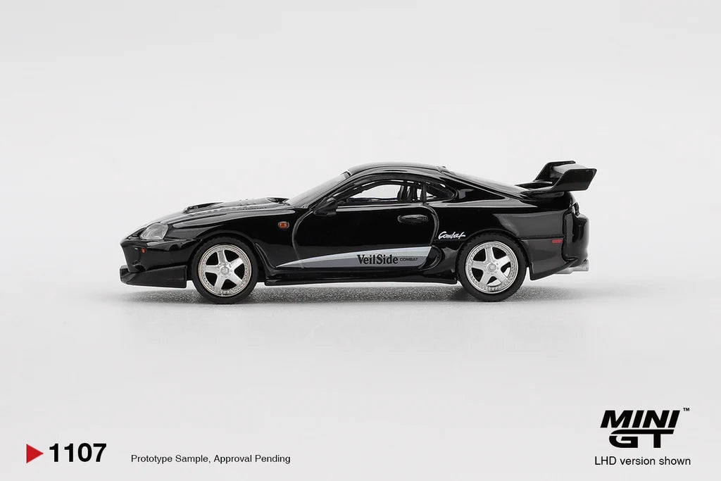 Toyota Supra VeilSide Combat V-II (Black) Mini GT 1:64 MGT01107