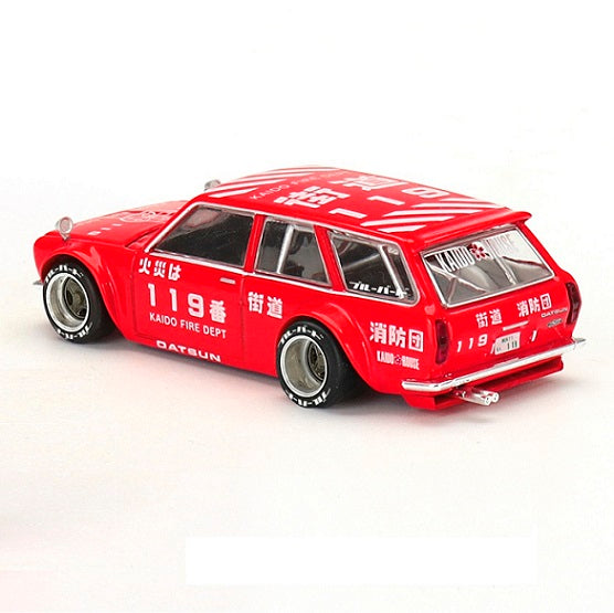 Datsun 510 Fire Wagon 020 Kaido House x MiniGT 1:64 Scale