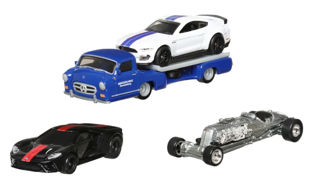 Jay Lenos Garage Diorama Premium Hotwheels Boxed set 2023 1:64 Scale