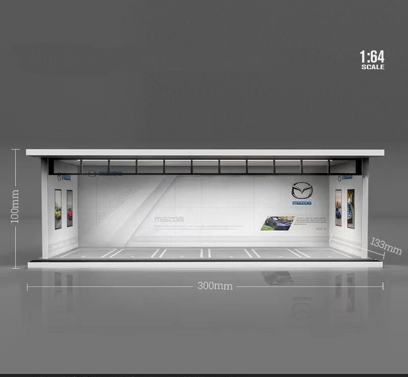 Mazda Diorama 1:64 Scale MoreArts