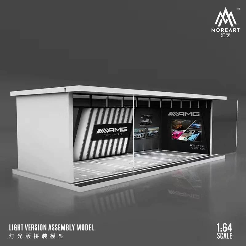 AMG Mercedes Diorama 1:64 Scale MoreArts