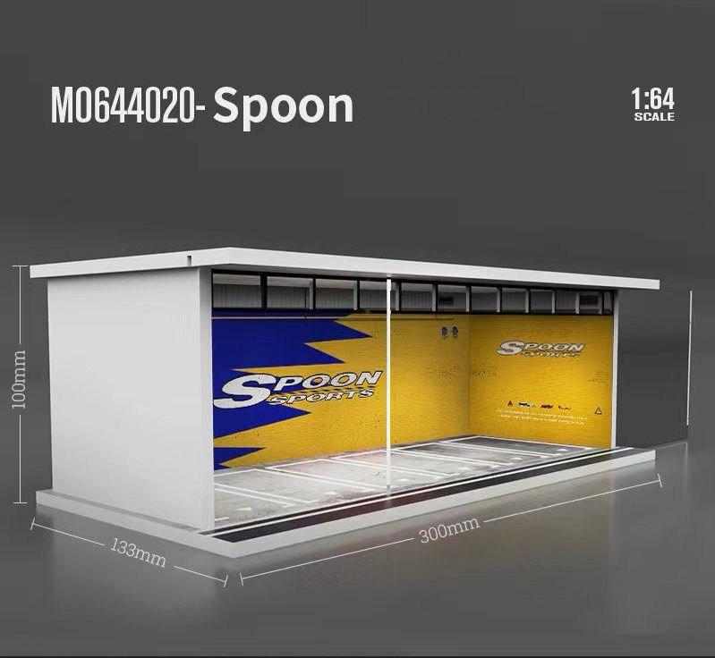 Spoon Sports Diorama 1:64 Scale MoreArts