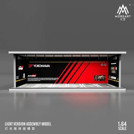 Yokohama Advan Diorama 1:64 Scale MoreArts